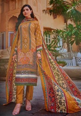 Ambar Lifestyle Viscose Rayon Embroidered, Floral Print, Embellished, Printed, Self Design, Geometric Print Salwar Suit Material