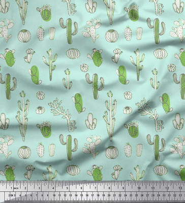 Soimoi Pure Cotton Floral Print Multi-purpose Fabric