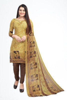 Om Creation Crepe Printed Salwar Suit Material