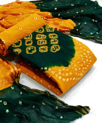 ARIHANTSILKMILL Pure Cotton Printed Salwar Suit Material