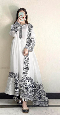 Gangotri Georgette Embroidered Salwar Suit Material