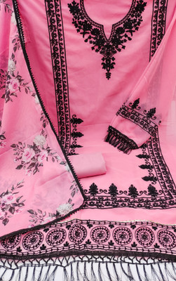 MEHZEEL FAB Georgette Printed Salwar Suit Material