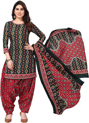 Rajnandini Cotton Blend Printed Salwar Suit Material