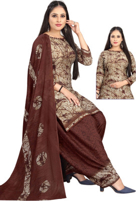 HouseOfCommon Cotton Blend Floral Print Salwar Suit Material