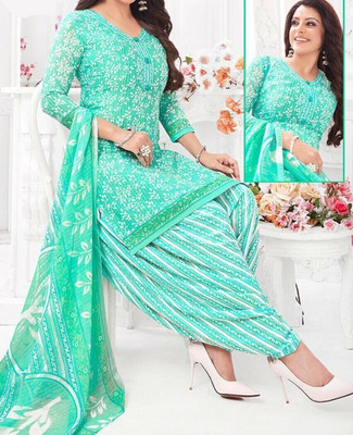 Caoimhe Crepe Printed Salwar Suit Material
