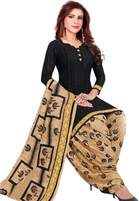 Rensil Crepe Printed Kurta & Patiyala Material