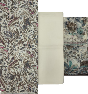 Soul Essence Wool Printed Salwar Suit Material