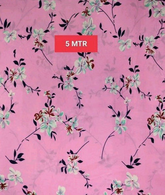 HouseOfCommon Crepe Floral Print Kurta Fabric