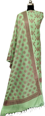 Naveera Cotton Silk Self Design Salwar Suit Material