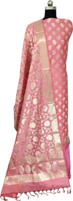 Naveera Pure Silk Self Design Salwar Suit Material