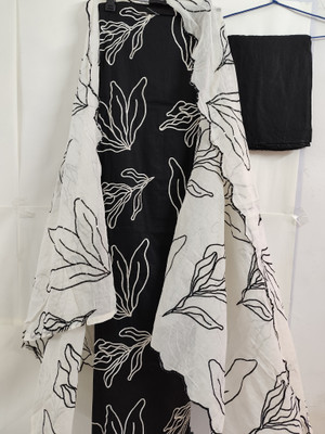 Rijak Creations Pure Cotton Embroidered Salwar Suit Material