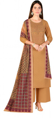 Rosaniya Wool Printed Salwar Suit Material