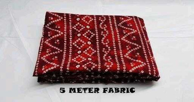 UNIQUE ENTERPRISE Crepe Solid, Printed Kurta Fabric