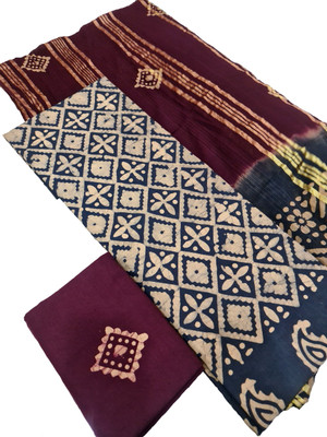 FABZOID Pure Cotton Printed Salwar Suit Material