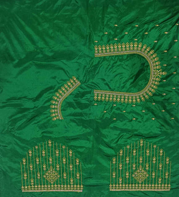 SIDDHI TRENDZ Art Silk Embroidered Blouse Material