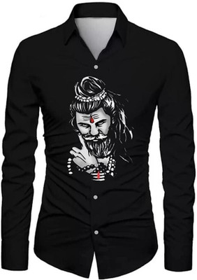 PV TRENDZ Polycotton Printed Shirt Fabric