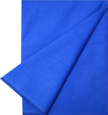 Parishow Cotton Blend Self Design Shirt Fabric