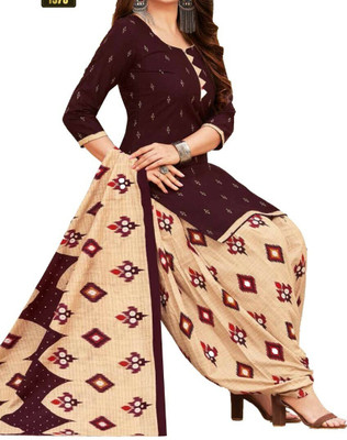 HouseOfCommon Crepe Printed Salwar Suit Material
