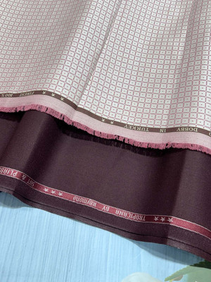 Raymond Pure Cotton Self Design Shirt & Trouser Fabric