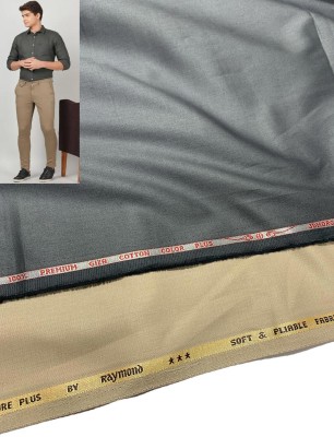 Raymond Pure Cotton Solid Shirt & Trouser Fabric