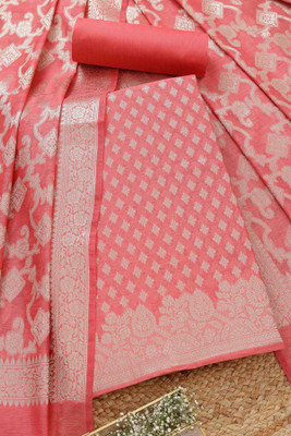 soch Chanderi Self Design Salwar Suit Material