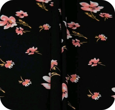 TenTree Crepe Printed Kurta Fabric