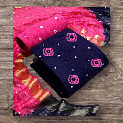 djn creation Pure Cotton Printed Salwar Suit Material