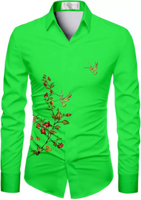 BuhaTrade Cotton Blend Printed Shirt Fabric