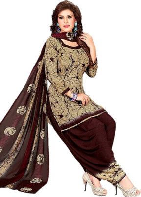 BHUMIKA CREATION Crepe Solid, Self Design Salwar Suit Material