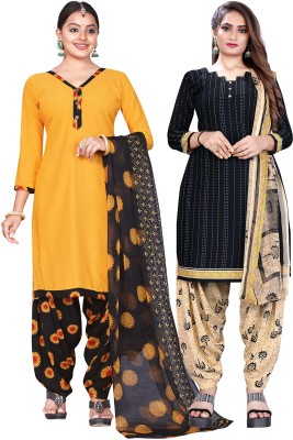 Salwar Studio Polyester Printed Salwar Suit Material