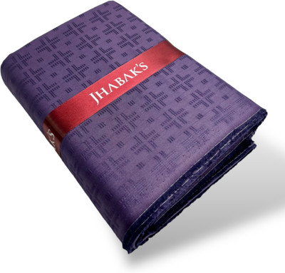 JHABAK'S Pure Cotton Self Design Shirt Fabric