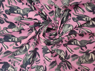 FABRIKANHA Pure Cotton Printed Multi-purpose Fabric