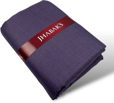 JHABAK'S Pure Cotton Solid Shirt Fabric
