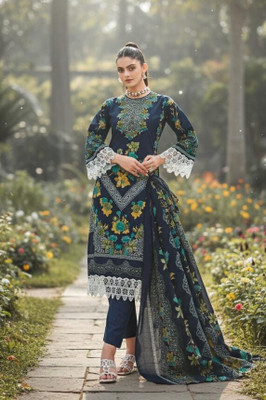 Chingaari Pure Cotton Printed Kurta Fabric