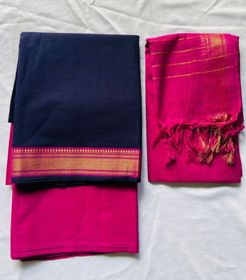 HEARTLOOM Pure Cotton Self Design Salwar Suit Material