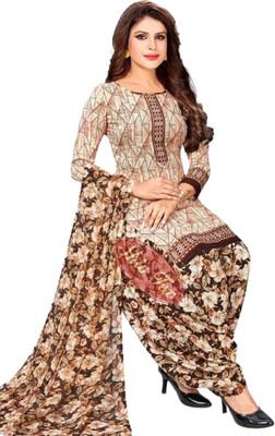 THIRA Crepe Printed Salwar Suit Material
