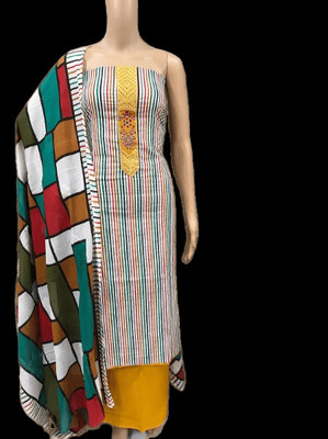Jenisha Pure Cotton Printed Salwar Suit Material