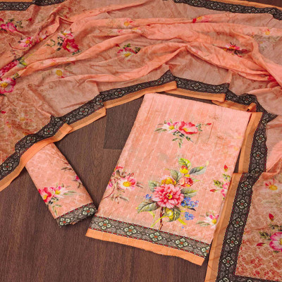 Peachmode Muslin Printed Salwar Suit Material