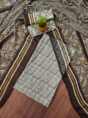ANAND Crepe Printed Salwar Suit Material