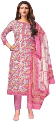 Ambarlyn Pure Cotton Printed Salwar Suit Material