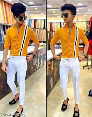 Wesofy Polycotton Printed Shirt & Trouser Fabric