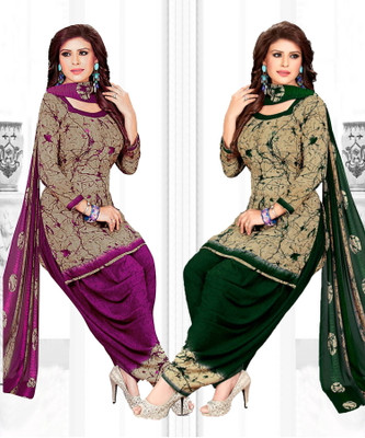 Priyashi Crepe Printed Salwar Suit Material
