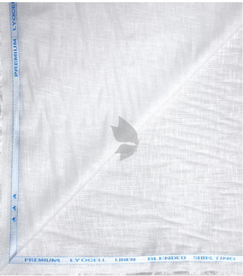Siyaram's Cotton Linen Solid Shirt Fabric