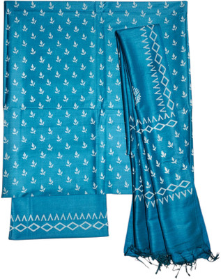 Ivikta Pure Silk Printed Salwar Suit Material