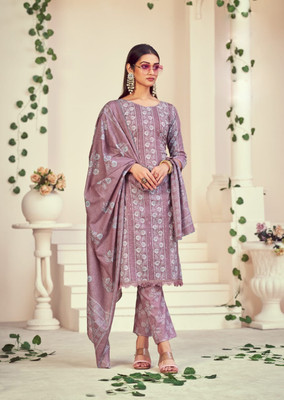 Drashti Creation Cotton Blend Printed Salwar Suit Material