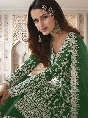 JM Georgette Embellished Salwar Suit Material