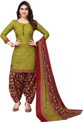 Rajnandini Cotton Blend Printed Salwar Suit Material