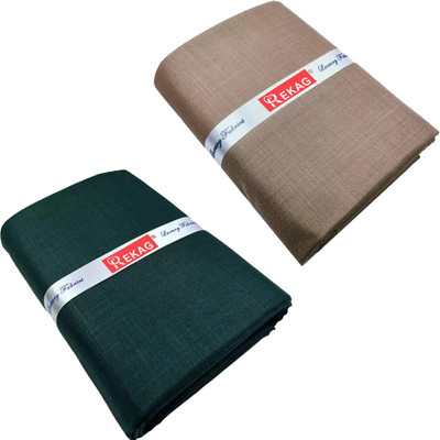 Rekag Cotton Blend Solid Shirt Fabric