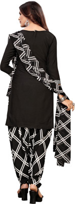 Shree Sarvottam Fashion Crepe Printed Salwar Suit Material