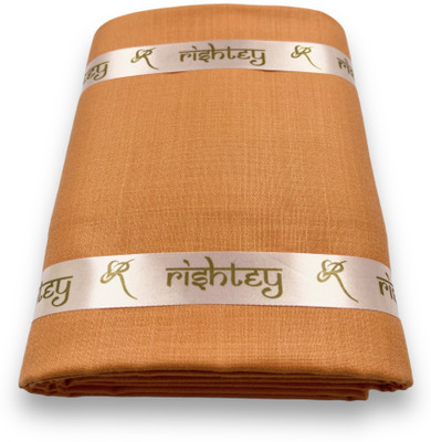 RSIHTEY Cotton Blend Solid Shirt Fabric